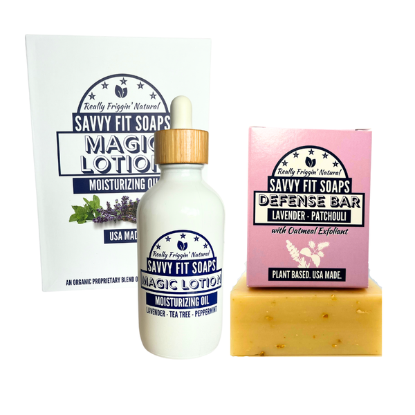 MAGIC KIT (Lotion & Bar) – Natural Moisturizer & Soap Combo
