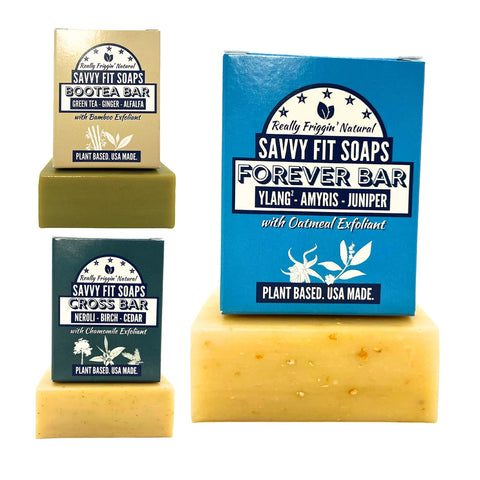 Baby & Sensitive Skin Bars - 3-Pack | Forever, Bootea & Cross
