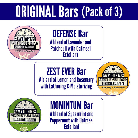 THE ORIGINALS - 3-Pack | Zest Ever, Defence & Momintum