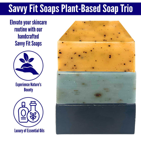 Athlete Soap Bars – 3-Pack | Buddy, Star & Sports