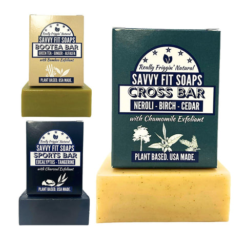 Extra Gentle Soap Bars – 3-Pack | Cross, Bootea & Sports