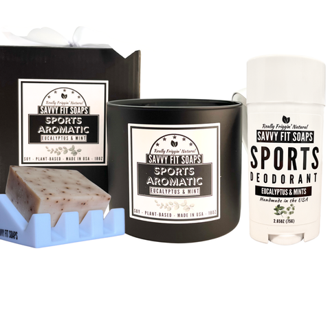 Welcome Home Set: Candle, Bar Soap, Deodorant & Saver