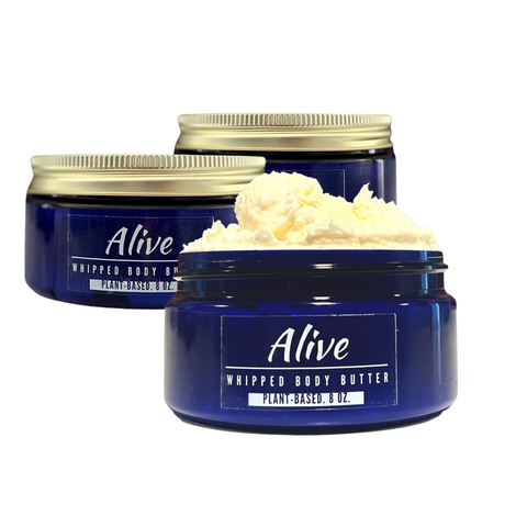 (3-Pack) ALIVE WHIPPED BODY BUTTER - Botanical Mango & Coconut