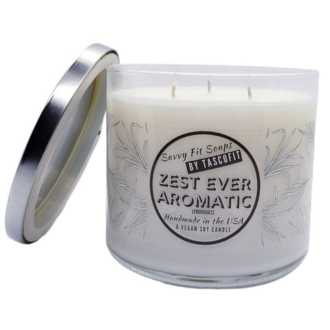 ZEST EVER AROMATIC - A Soy Lemon Candle